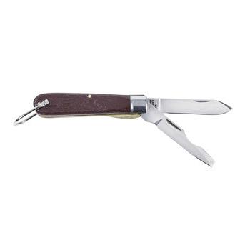 切割工具| Klein TOOLS 1550-2 2-1/2 in. 2刀片钢电工口袋刀