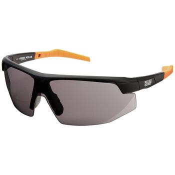 眼睛保护| Klein Tools 60160标准半框架安全眼镜-灰色镜片